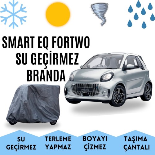 Smart EQ ForTwo Araba Brandası Su Geçirmez Dört Mevsim Oto Çadır MXDRBLEA3