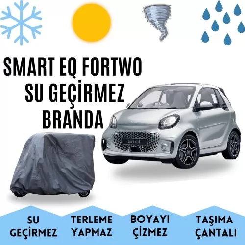 Smart EQ ForTwo Araba Brandası Su Geçirmez Dört Mevsim Oto Çadır MXDRBLEA3