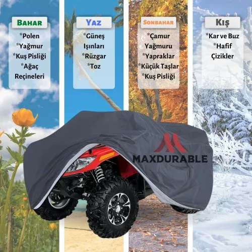 MaxDurable Kuba MC 220 ATV Brandası Dört Mevsim